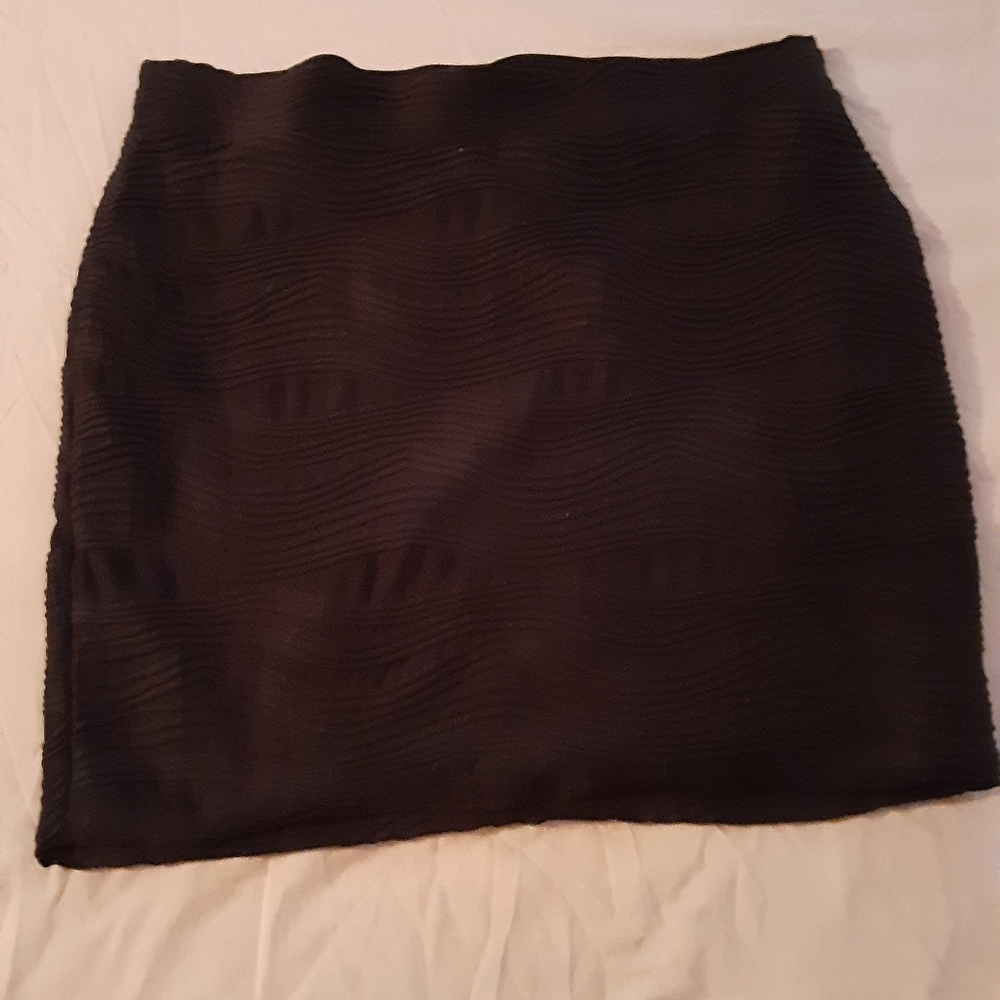 💋Black Skirt